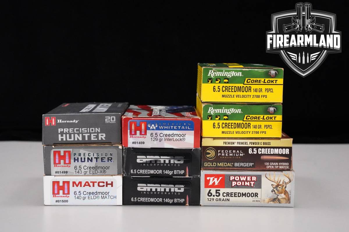 6.5 Creedmoor Ammunition 6.5CM Ammo 200 ROUNDS