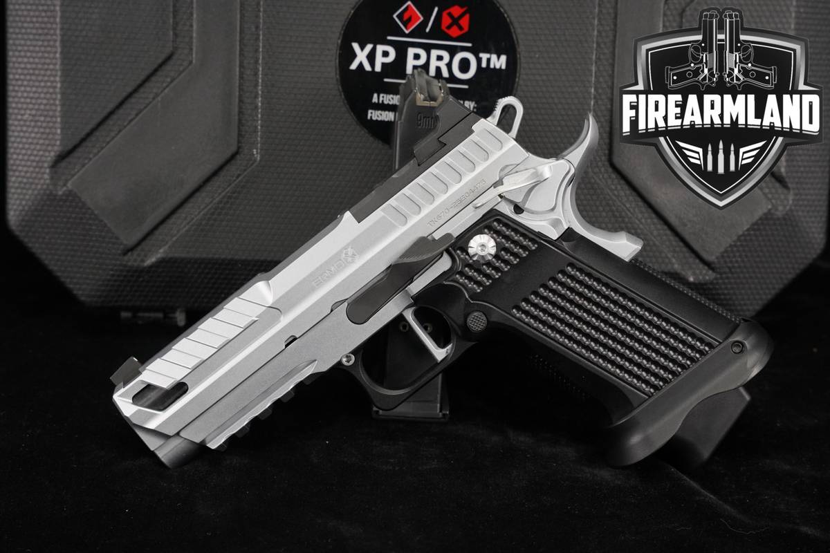 Fusion Firearms XP PRO 9mm 1911 Optics-Ready ErmoX 2011 +2 MAGS & ORIG CASE