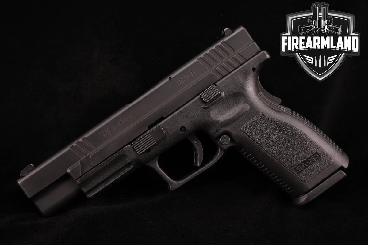 Springfield Armory XD-40 Tactical 40 S&W 5" Springfield +3 MAGS & ORIG CASE