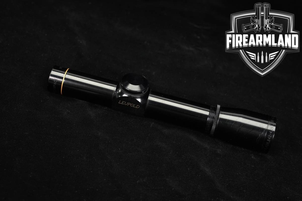 Leupold M8 2.5X Compact Duplex SFP MOA Reticle