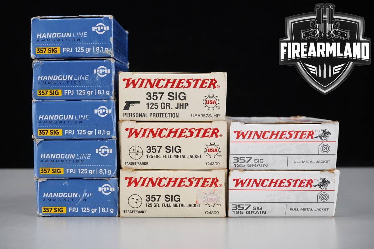 500 RDS! 357 SIG Ammo 357SIG