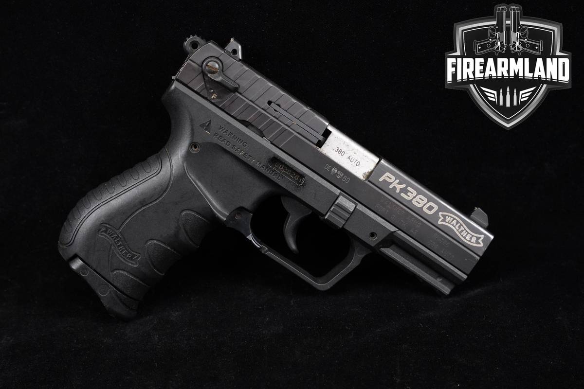 GERMAN-MADE Walther PK380 380 ACP 3.66" Carry Pistol +2 MAGS & ORIG CASE