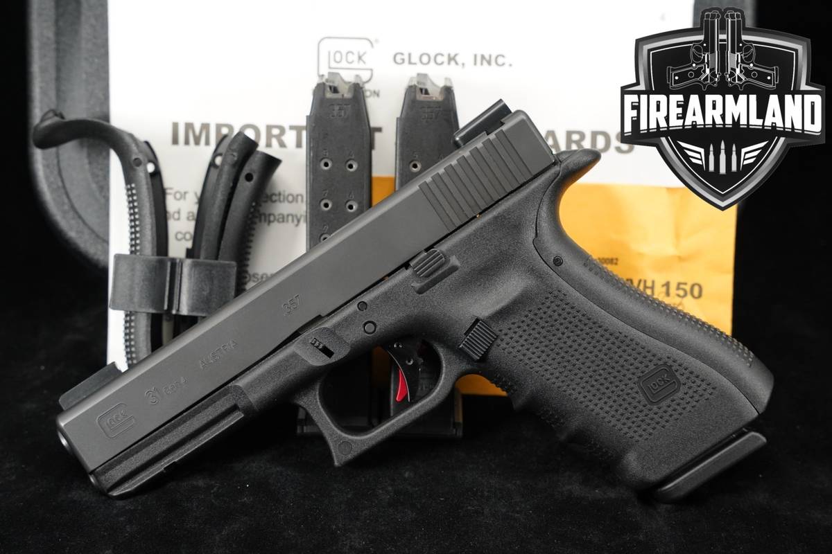 Glock 31 Gen4 G31 Gen 4 357 SIG 4.49" +3 MAGS & ORIG CASE
