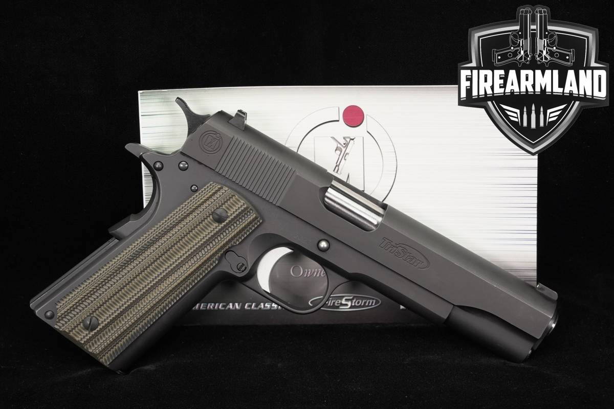 MAC Tristar American Classic II Government 9mm 1911 5" Blued M1911A1 1911A1