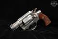1969 Smith & Wesson (S&W) Model 10-5 .38 Spl. Bright Nickel in Good Condition Image 2