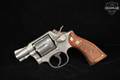 1969 Smith & Wesson (S&W) Model 10-5 .38 Spl. Bright Nickel in Good Condition Image 3