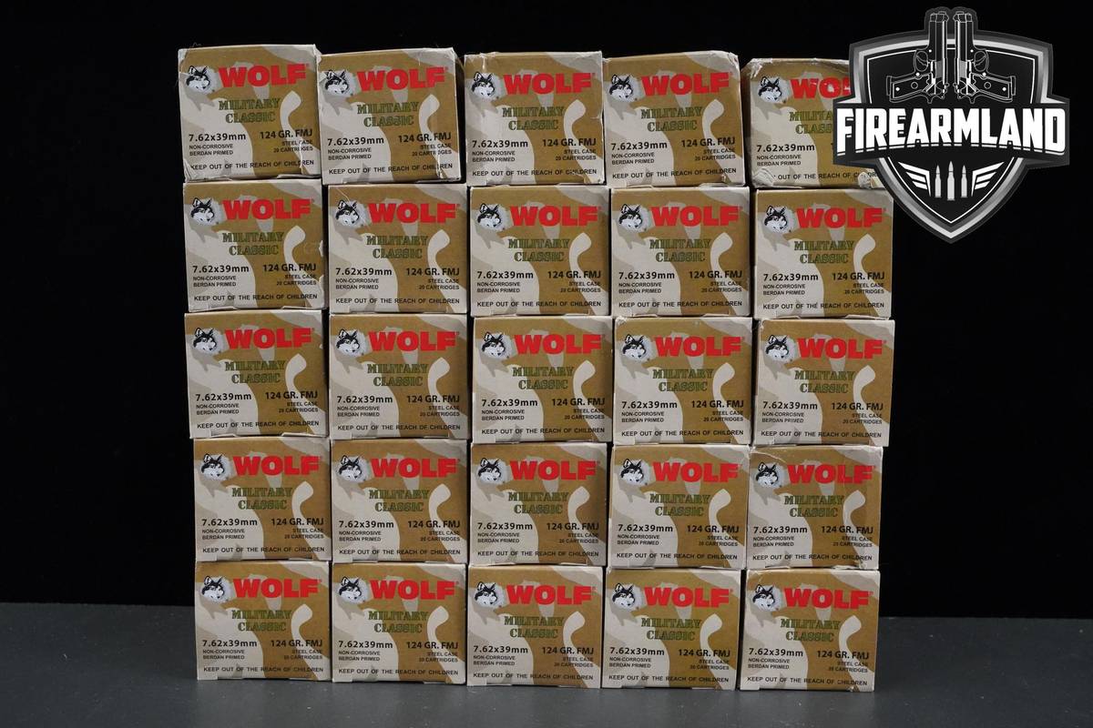 500 RDS! 7.62x39 Ammo 762
