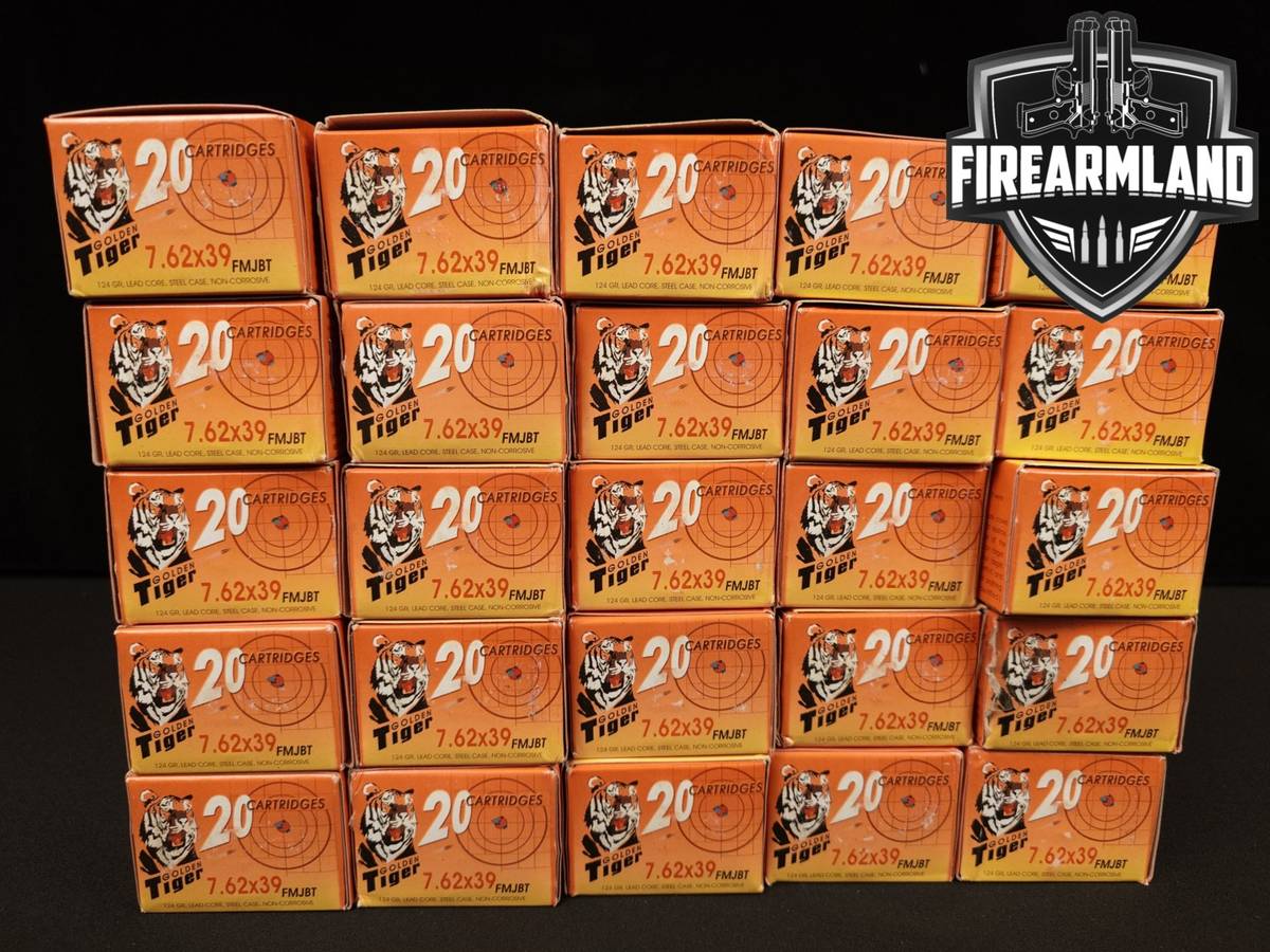 500 RDS! 7.62x39 Ammo 7.62