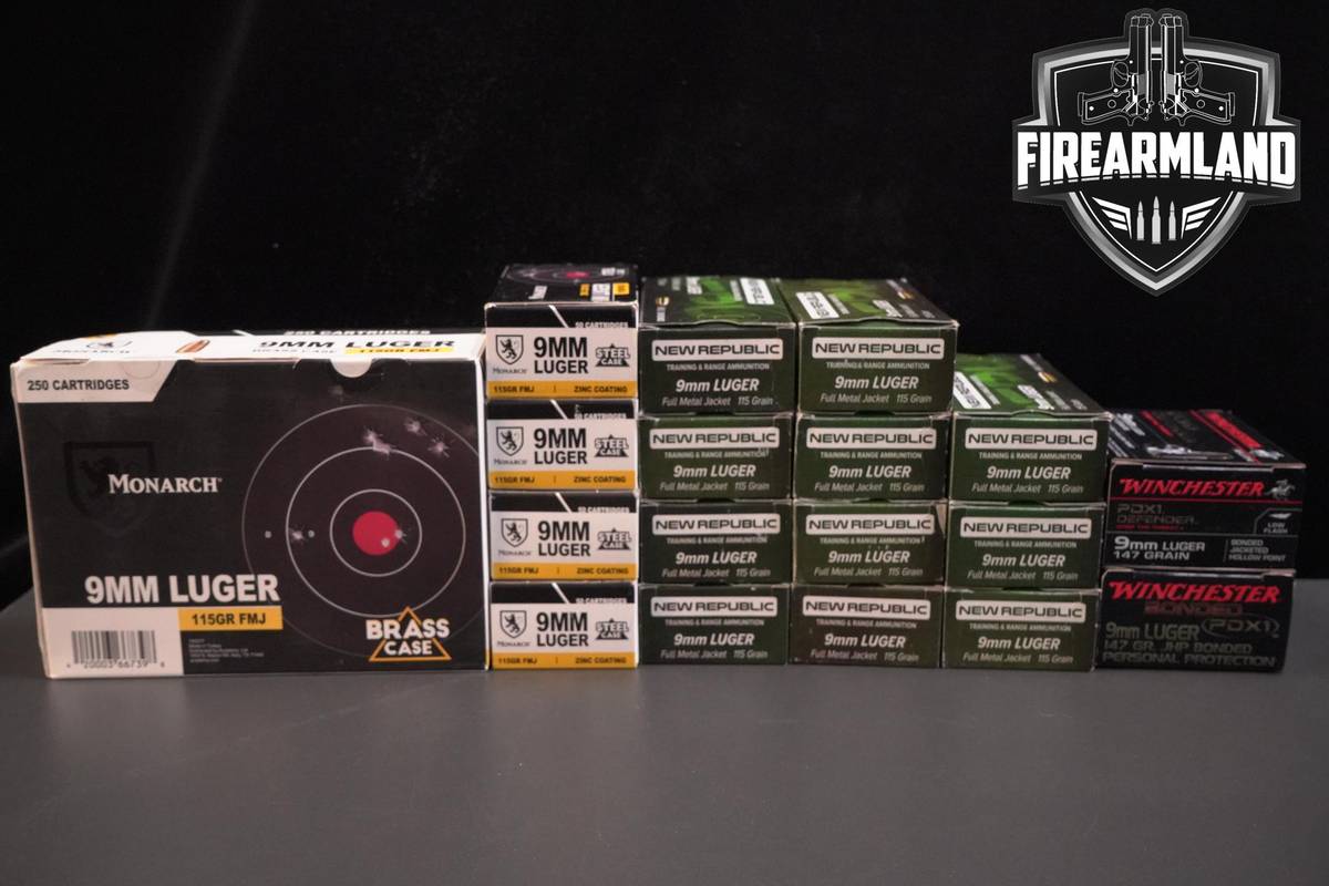 1040 RDS! 9mm Ammo 9-mm