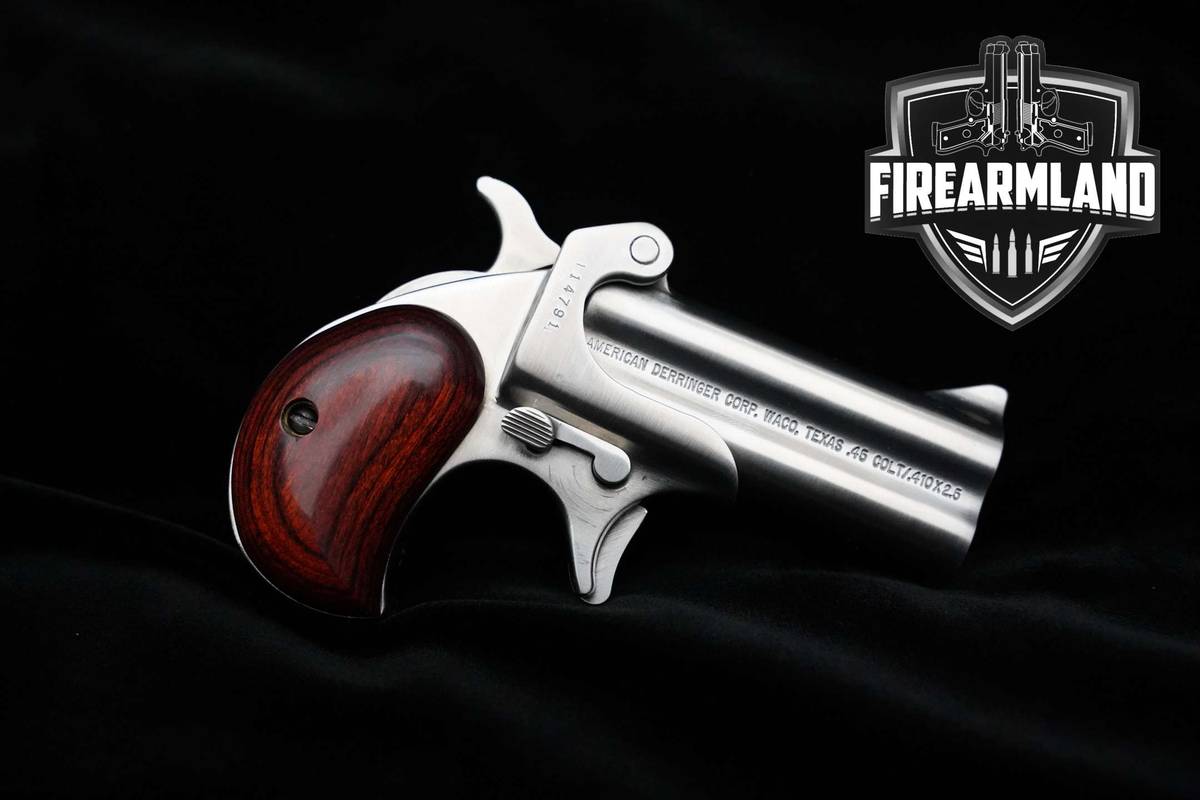ORIG CASE American Derringer M-1 45 LC/410 American 45-LC/410 Derringer O/U