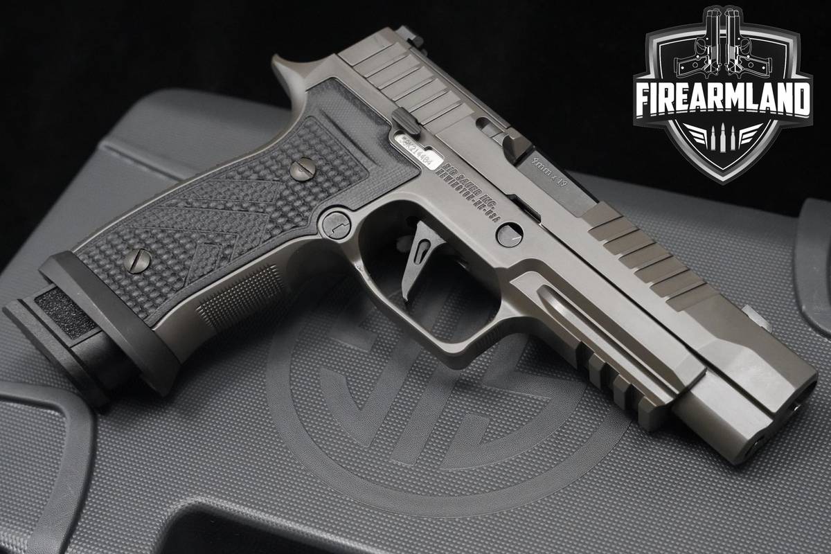 Sig Sauer P320 AXG Legion 9mm Sig-Sauer P320 Legion P-320 +3MAGS & OG CASE
