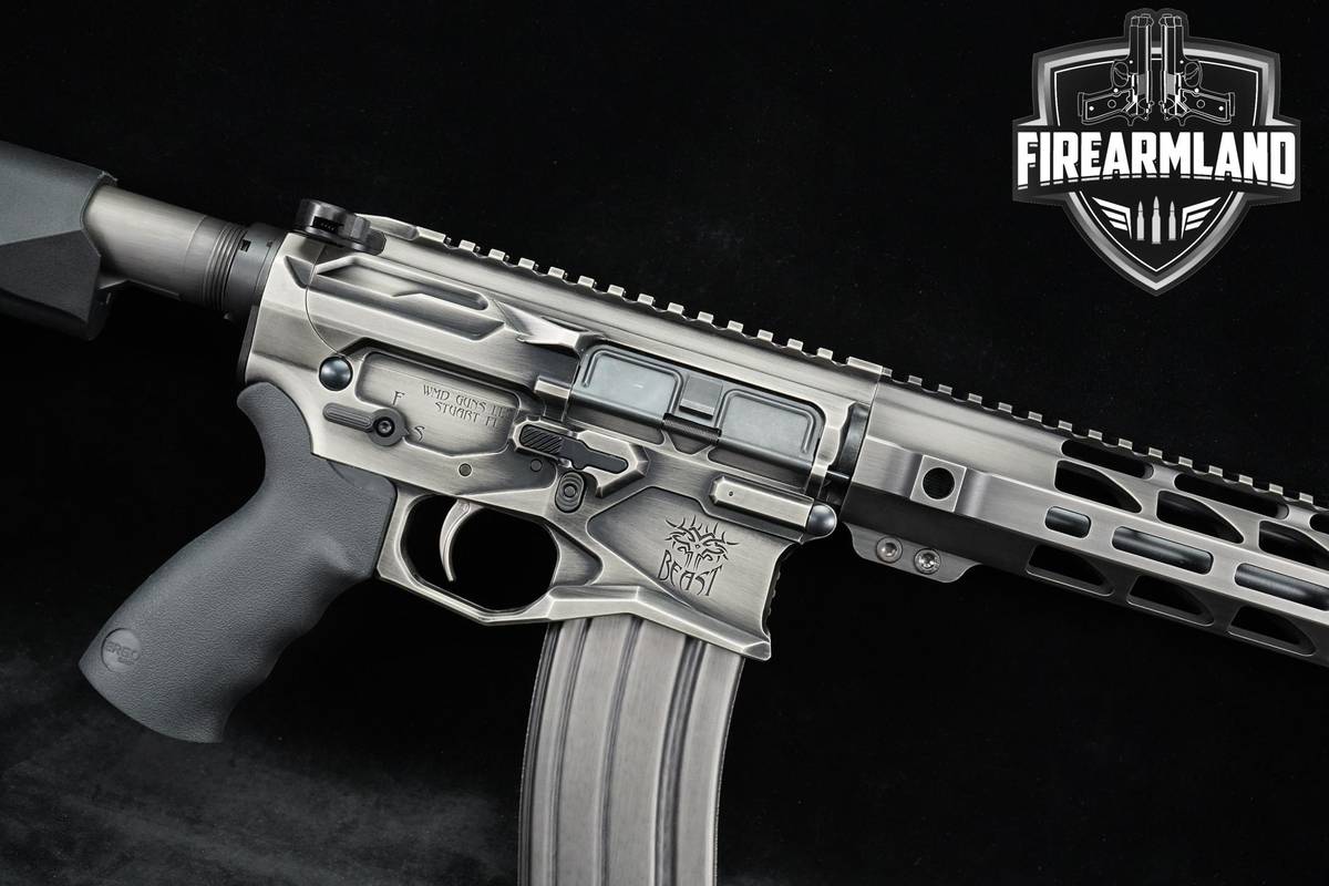 WMD Guns Beast Billet 5.56 NATO AR-15 AR15 16" +3 MAGS & ORIG CASE