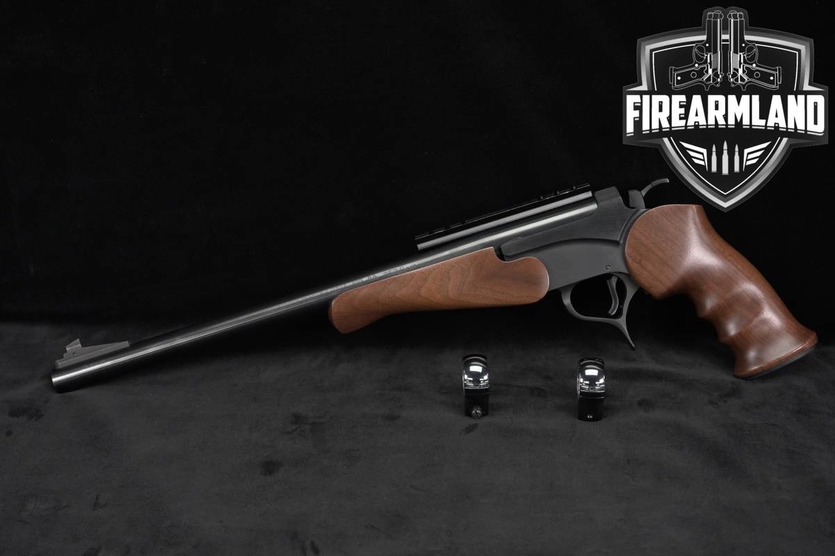 Thompson Center T/C Encore 22-250 Rem 15" Blued & Walnut TC + SCOPE RINGS