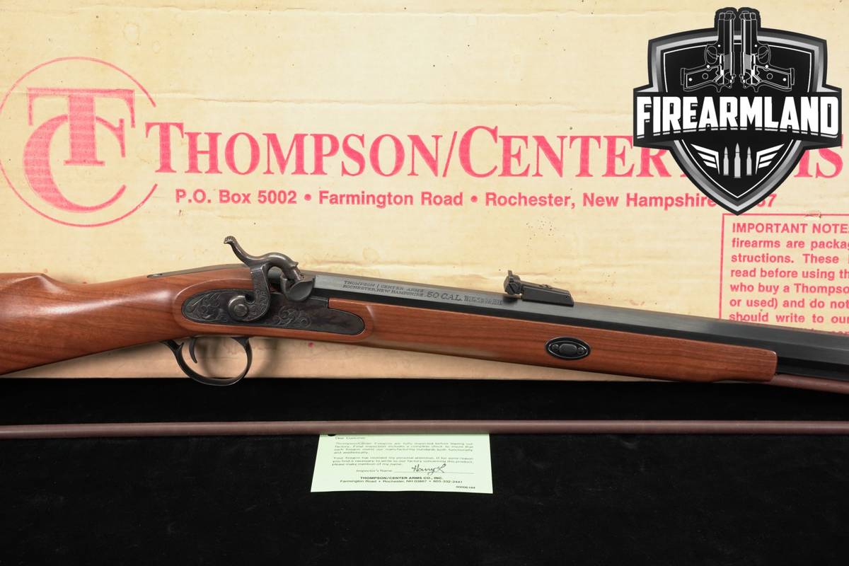 Thompson Center T/C Renegade Hunter 50 Caliber Walnut-Toned TC +ORIG BOX