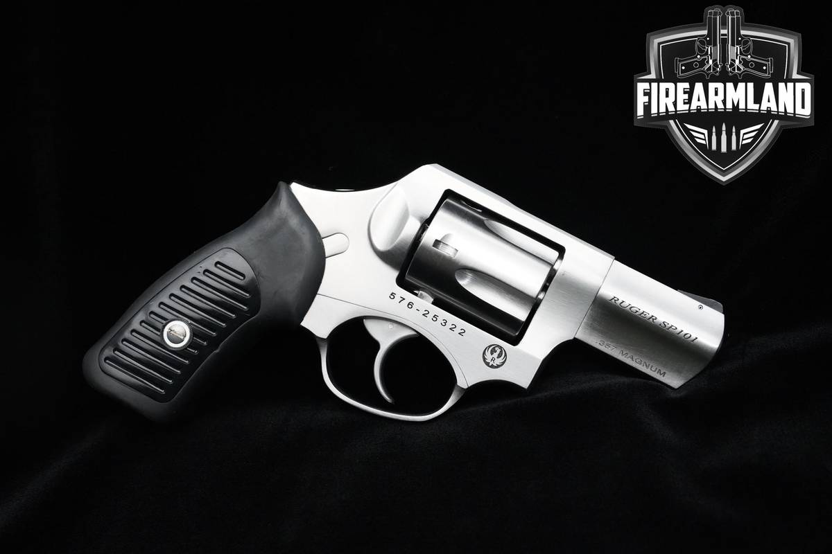 Ruger SP101 DAO 357 Magnum 2.25" Satin Stainless SP101 Ruger SP-101 2016