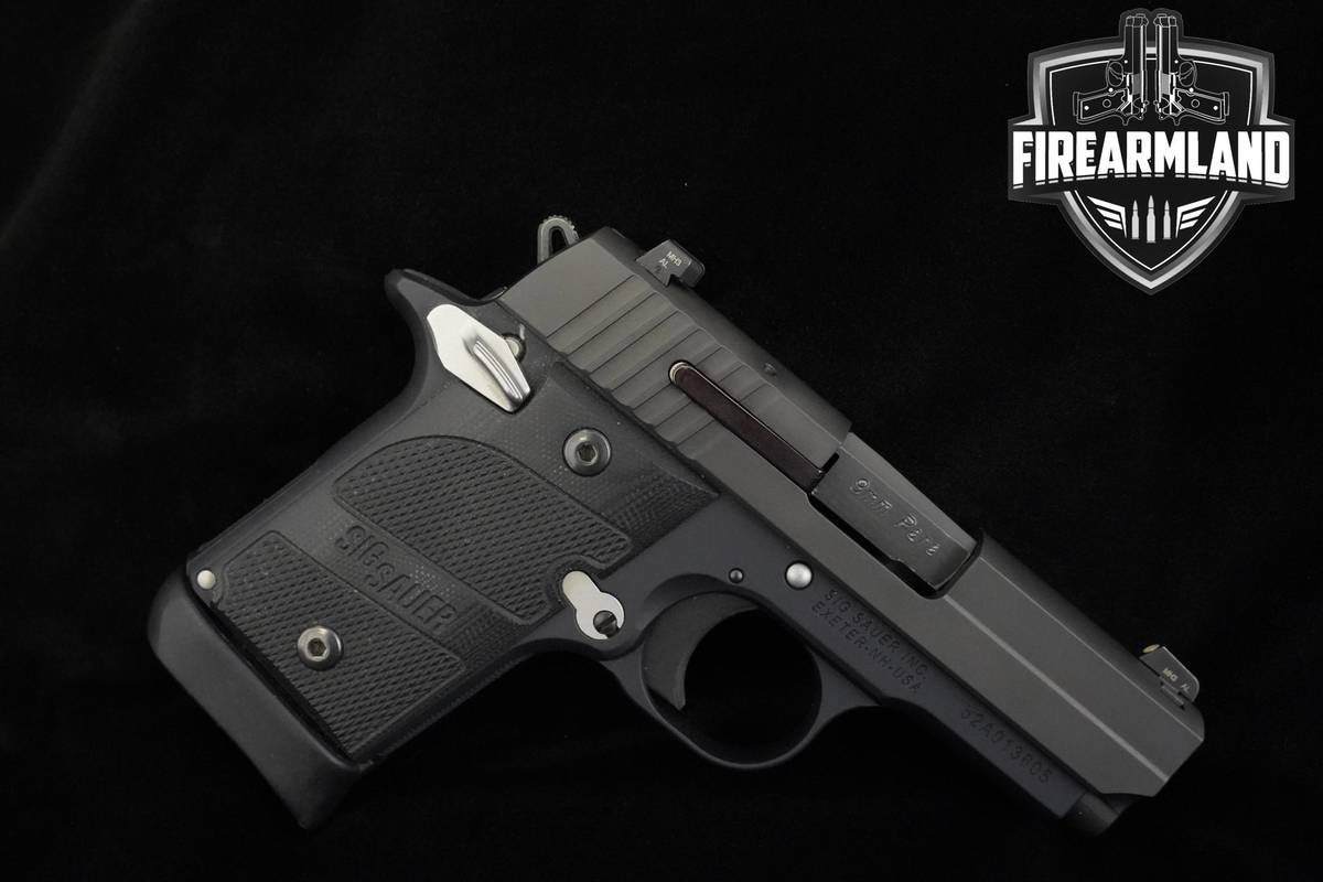 Sig Sauer P938 9mm Nitron P938 P-938 +2 MAGS & ORIG CASE
