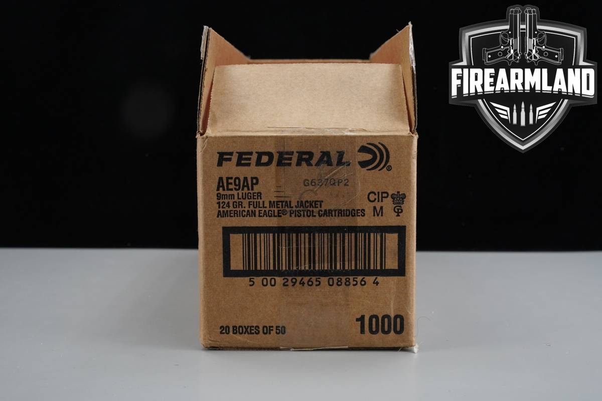 1000 RDS! 9mm Ammo 9-mm