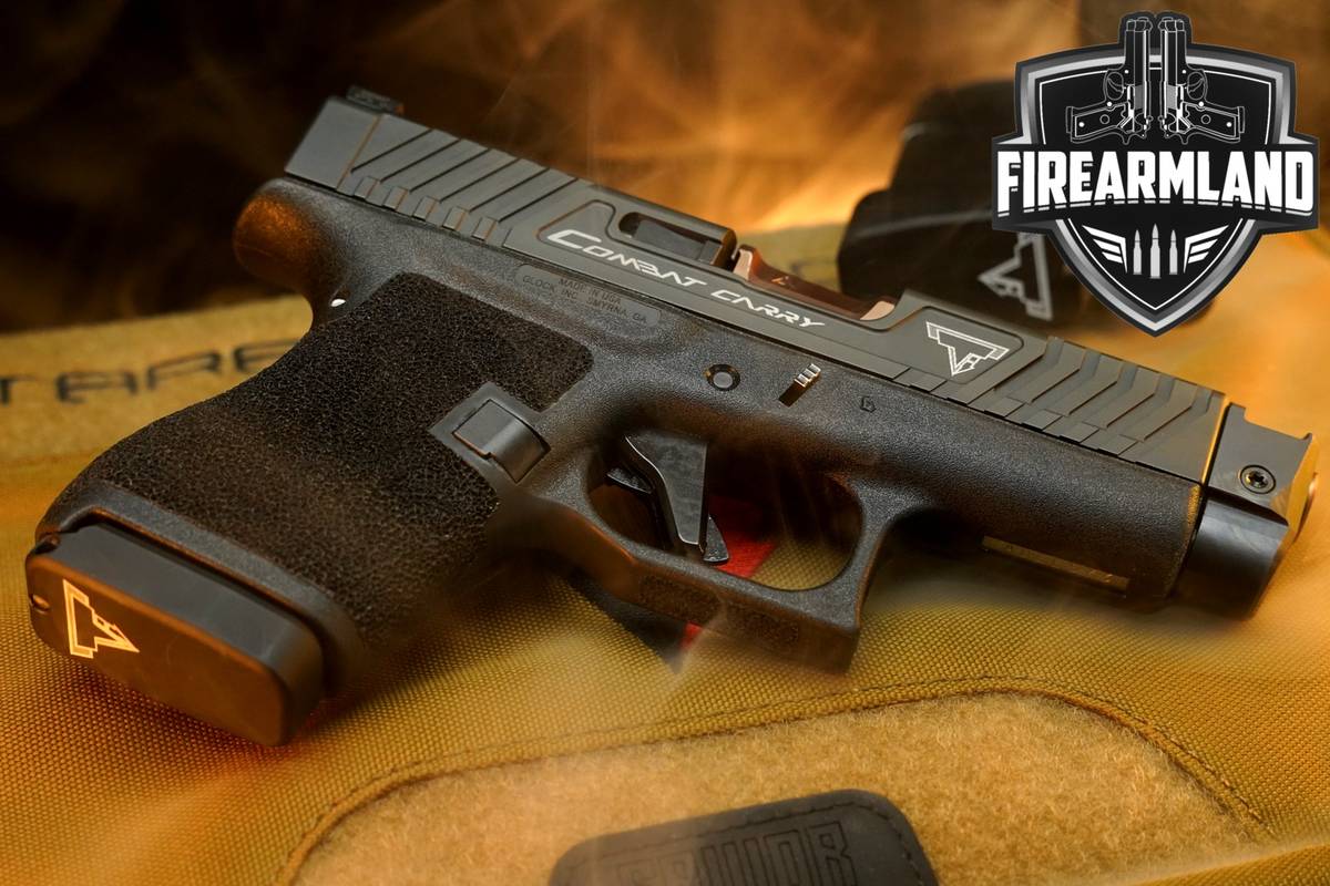 Taran Tactical TTI Glock 43 Combat Carry 9mm G43 THREADED +5 MAGS ORIG CASE