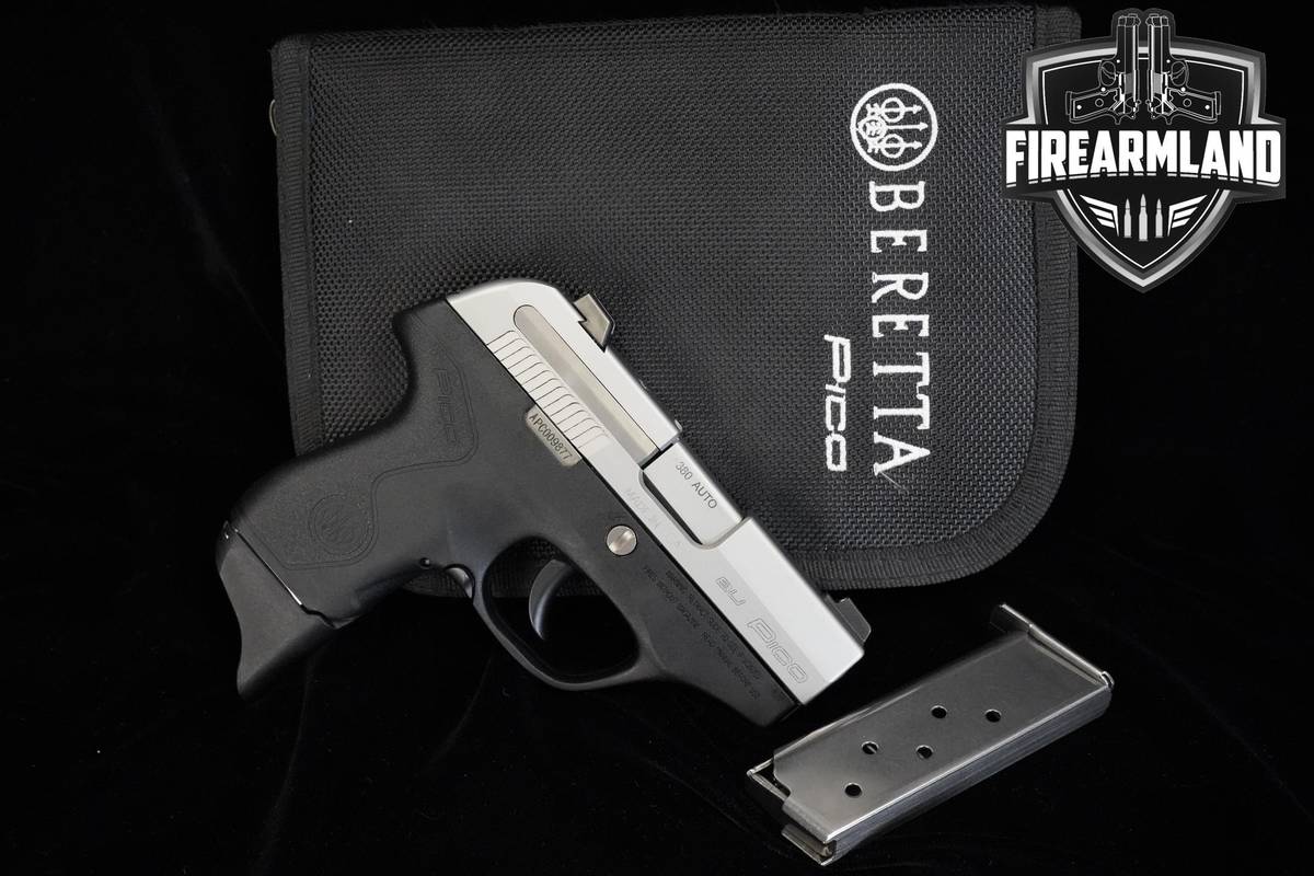 Beretta Pico 380 ACP 2.7" two tone Beretta +2 MAGS & ORIG CASE