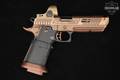 Taran Tactical (TTI) Sand Viper JW4 SV; w/ Trijicon SRO 9mm Luger Bronze in Excellent Condition Image 3