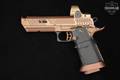 Taran Tactical (TTI) Sand Viper JW4 SV; w/ Trijicon SRO 9mm Luger Bronze in Excellent Condition Image 4