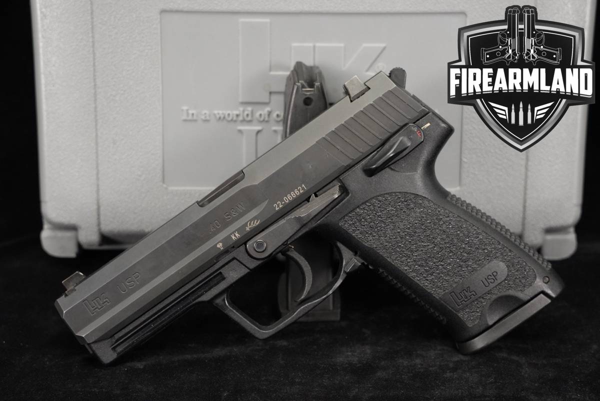 1999 Heckler & Koch USP Variant 1 H&K 40 S&W USP40 +2 MAGS & ORIG CASE