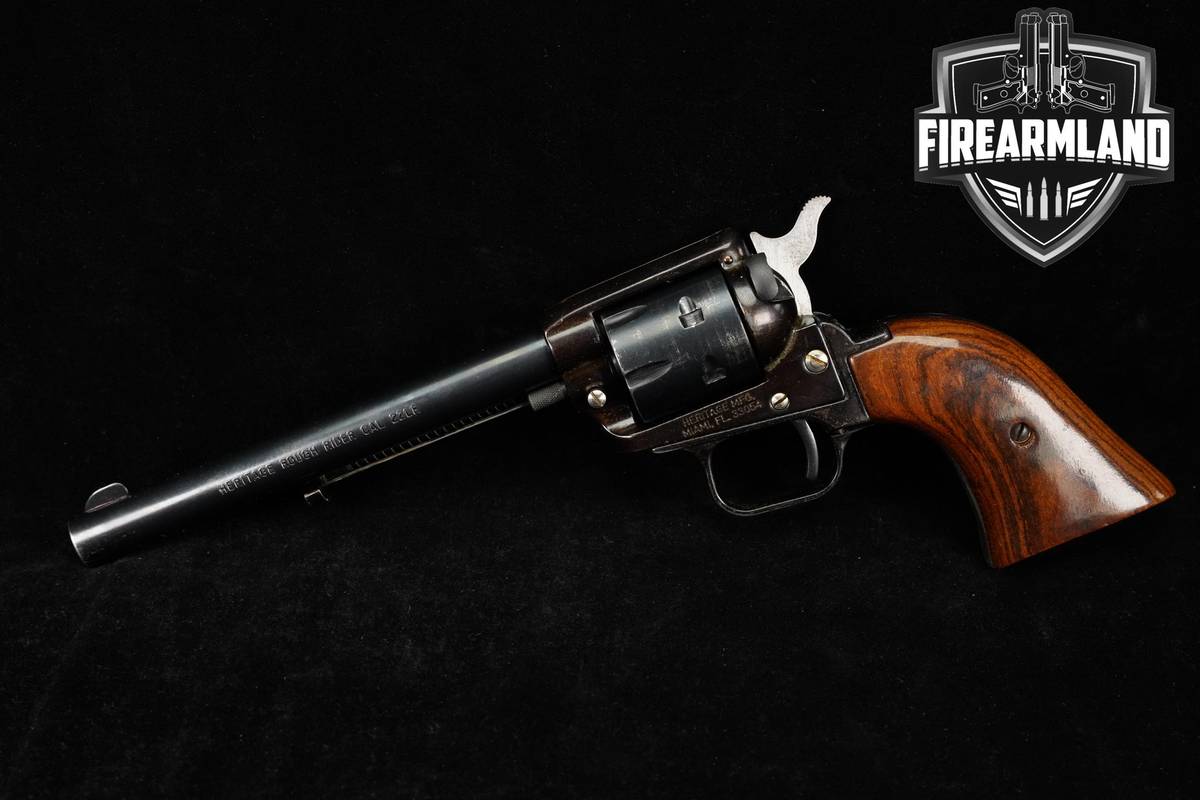Heritage Manufacturing Rough Rider 22 LR 6.5" Blued Revolver +ORIG BOX