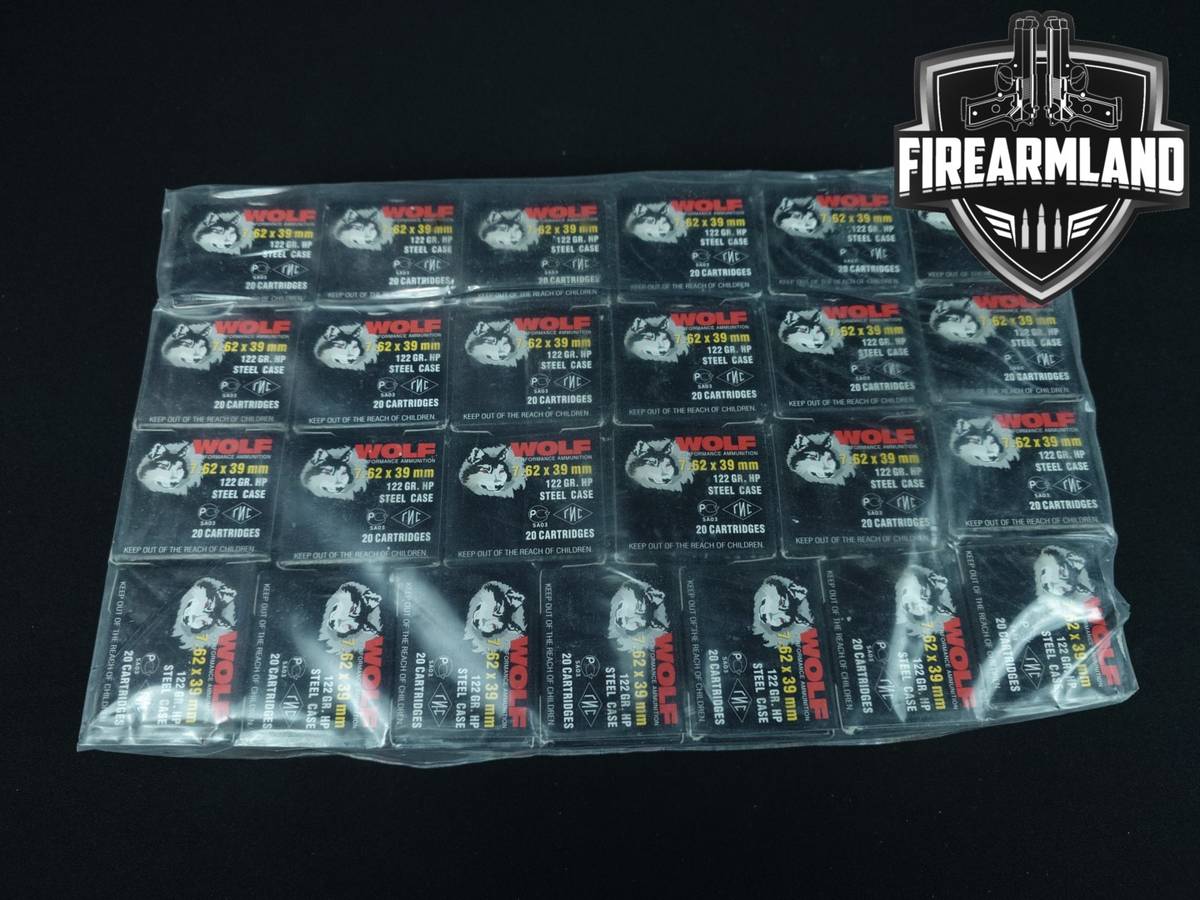500 RDS! 7.62x39 Ammo 762
