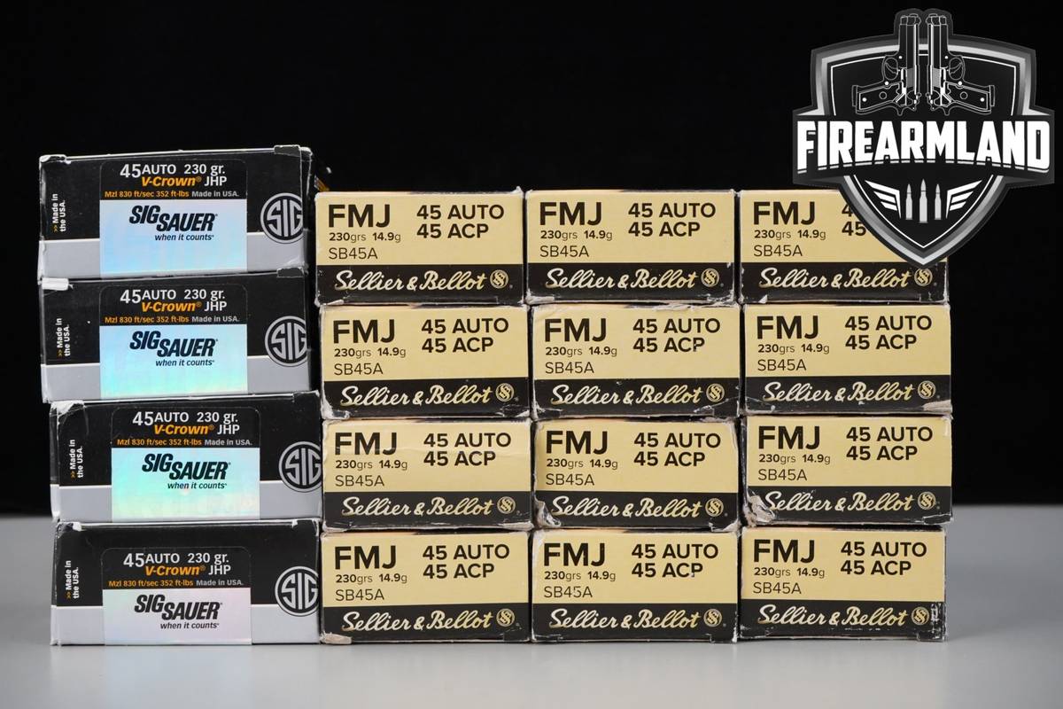 680 RDS! 45 ACP Ammo 45ACP