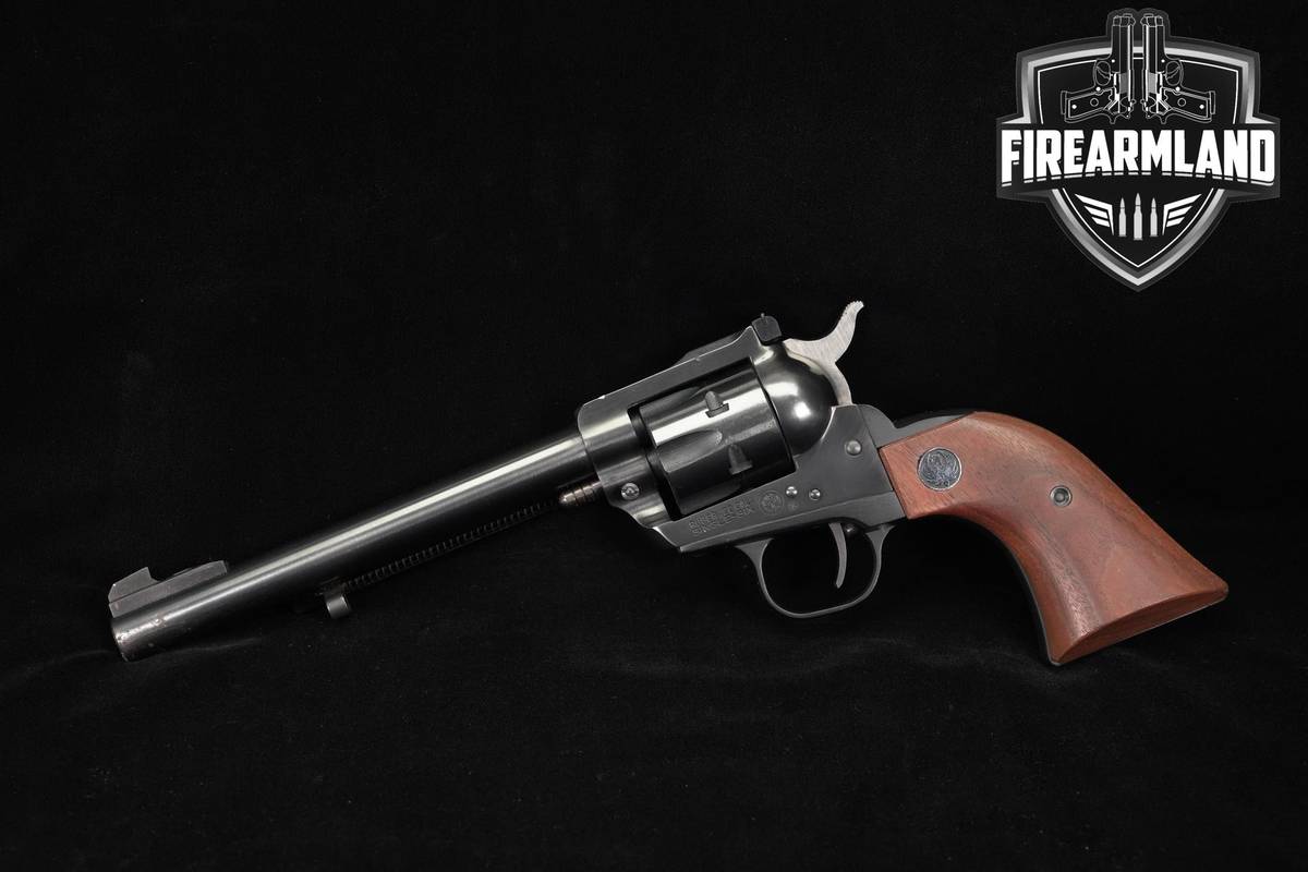 1971 Ruger Super Single-Six Old Model, Three-Screw 22LR 6.5" Blued ORIG BOX