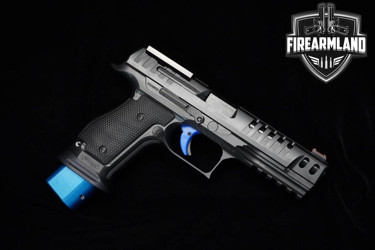 DESIRED Walther Q5 Match SF 9mm 5" Walther PPQ Taran Tac 4 MAGS & ORIG CASE
