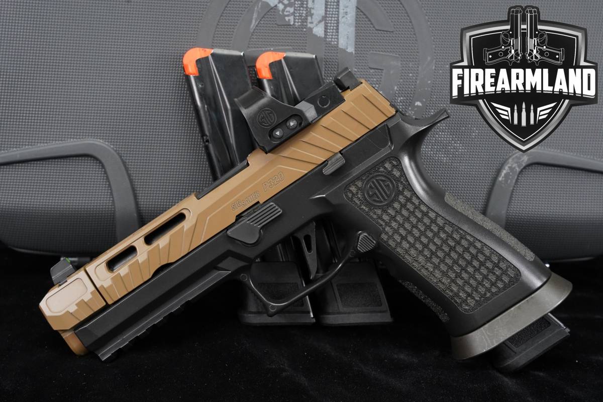 Sig Sauer Custom Works P320 Spectre COMP 9-mm 4.6" P 320 CASE + ROMEO1 Pro