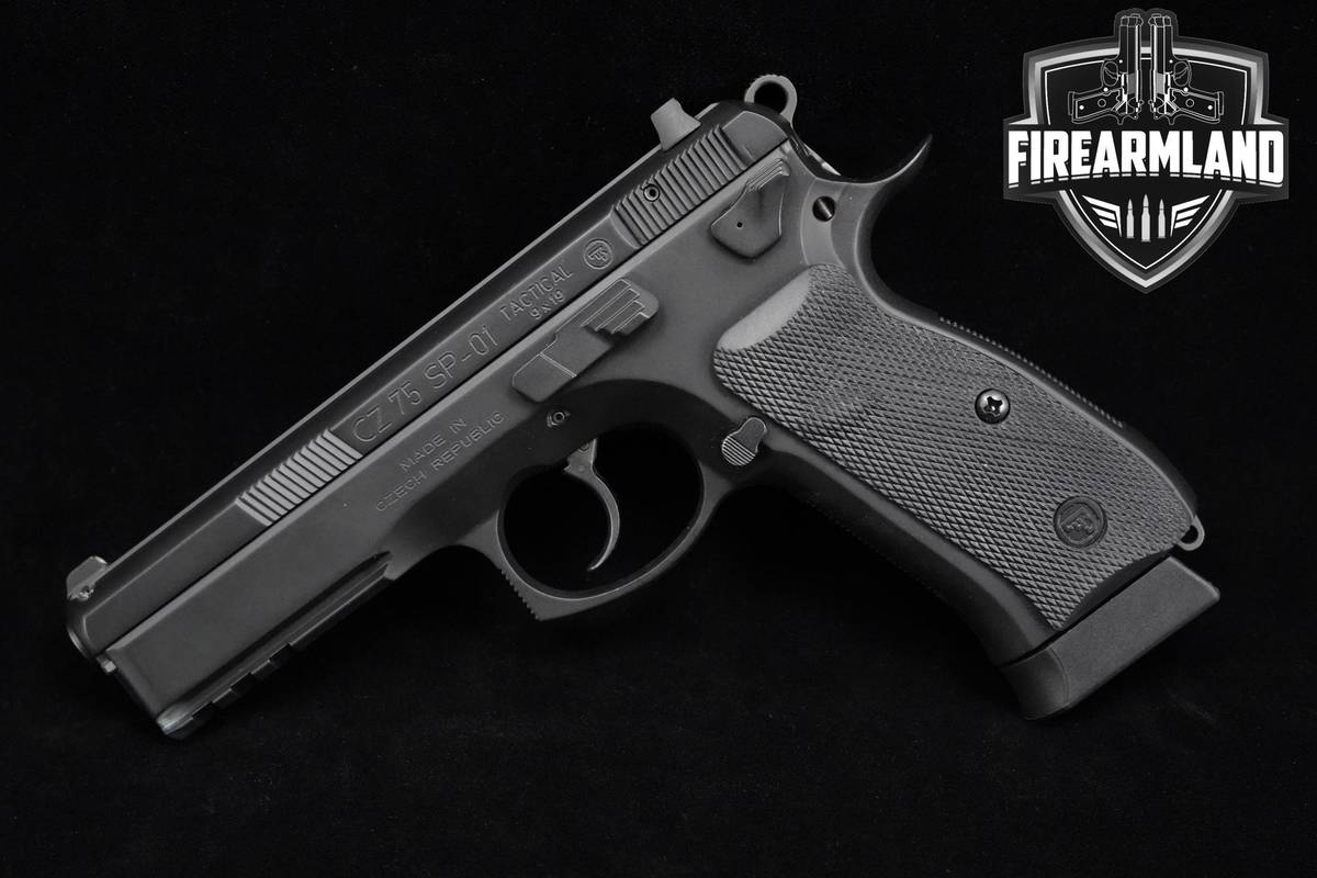 CZ Model 75 SP-01 Tactical 9mm 4.5" CZ 75 SP-01-Tactical SP01 SP-01 +2 MAGS