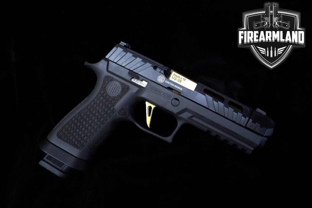CUSTOM Sig Sauer P320 SPECTRE COMP 9mm 4.6" Nitron P320 +2 MAGS P-320
