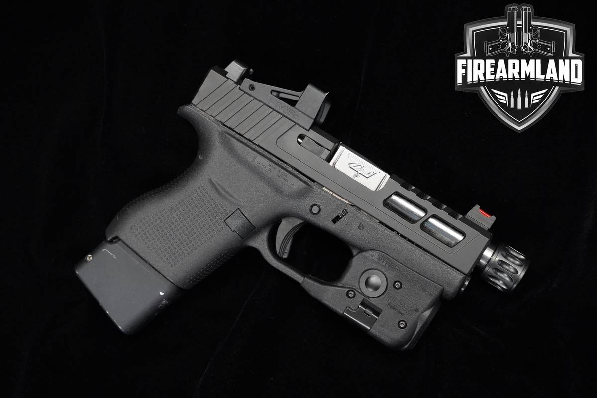 Glock 43 Zaffiri Precision 9mm 3.92" Glock G43 +2 MAGS & OPTIC