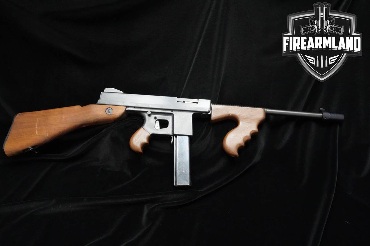 1980s Volunteer Enterprises Inc. Commando Mark 45 ACP 16.25" Tommy Gun