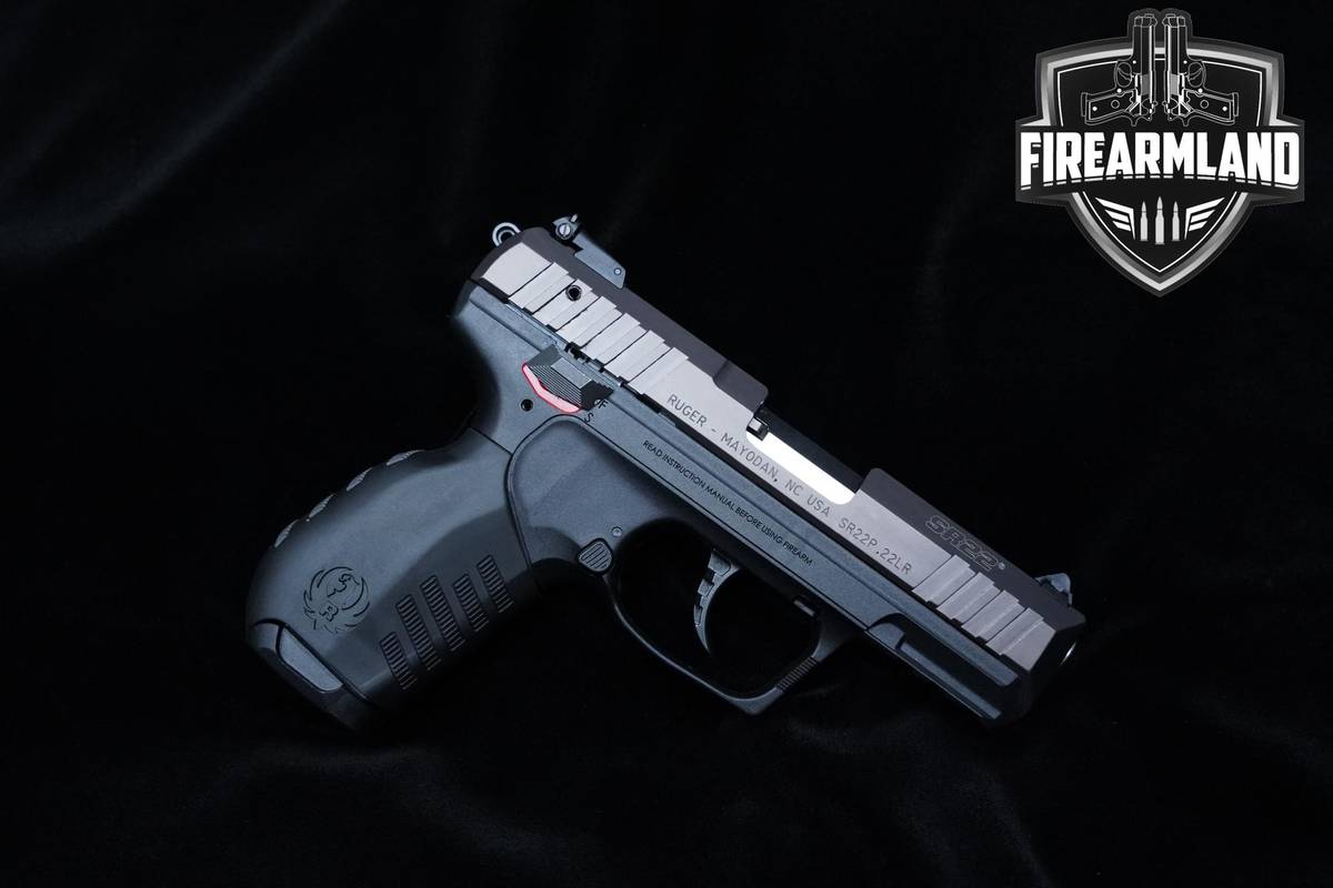 Ruger SR22 22LR 3.5" Black Anodized SR22 Ruger SR-22 +2 MAGS & ORIG BOX