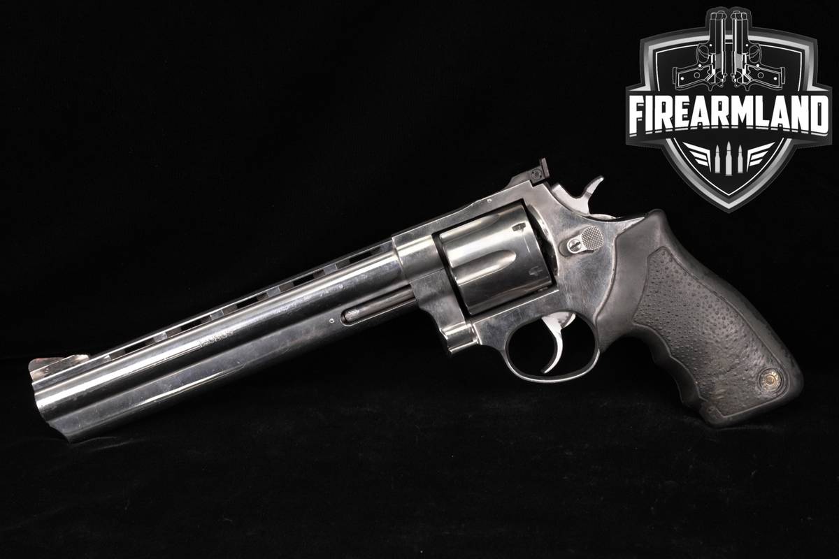 Taurus Model 44 44Magnum 8.375" Stainless DA/SA M44 VENT-RIB