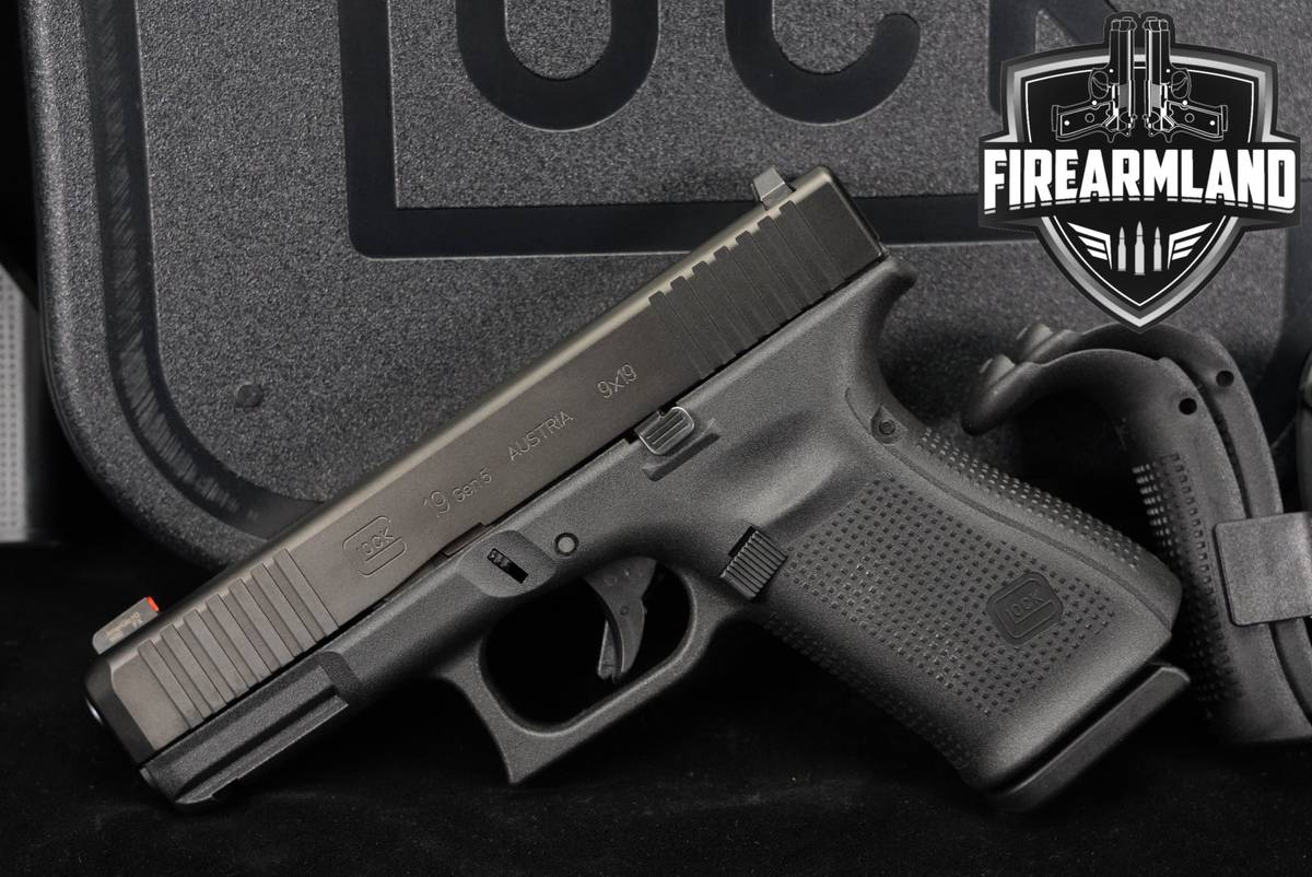 Glock 19 Gen5 G19 Gen 5 9mm 4.02 +ORIG CASE