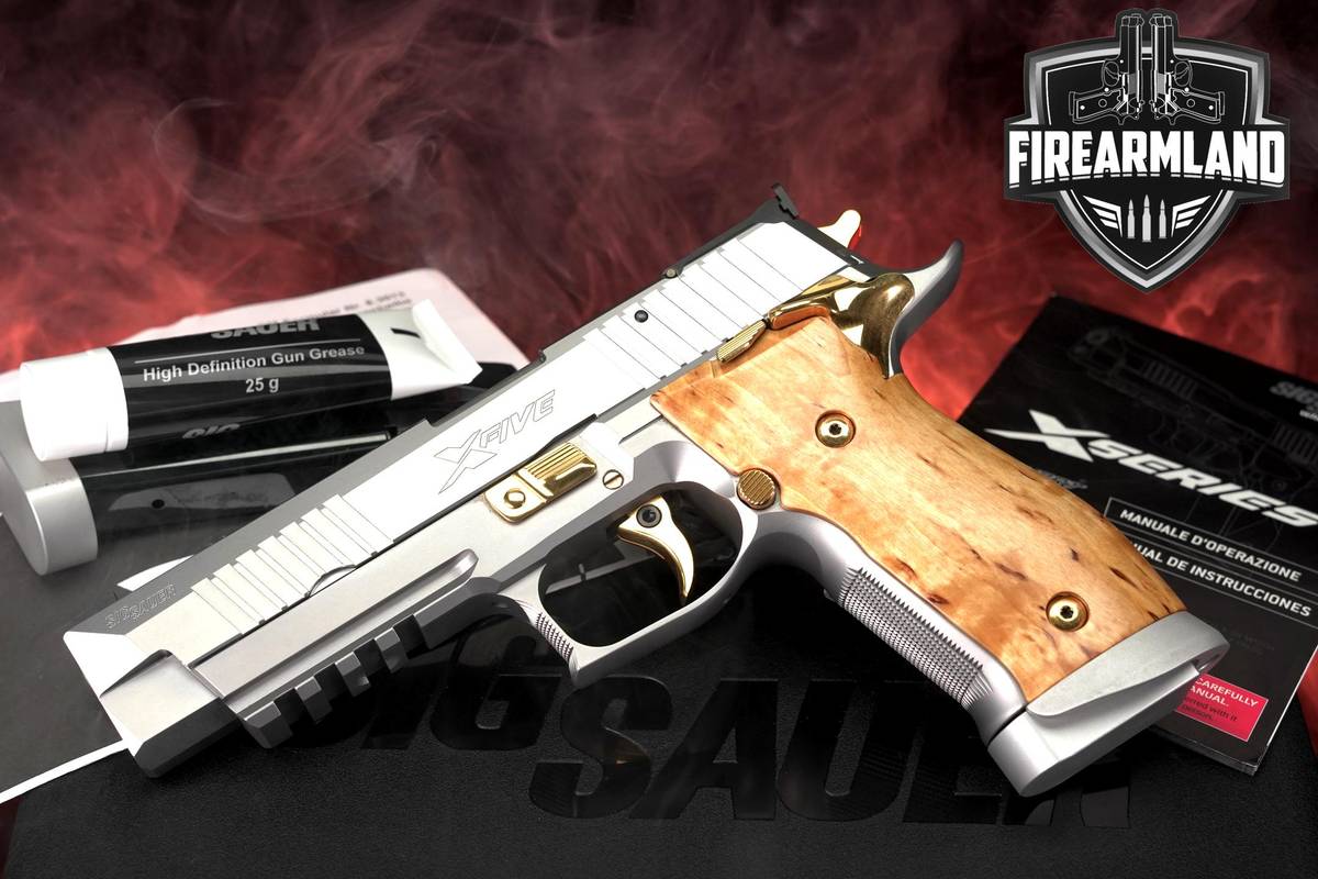 GERMAN MASTERSHOP! Sig Sauer P226 X-Five Scandic 9-mm 5" X5 +5 MAGS
