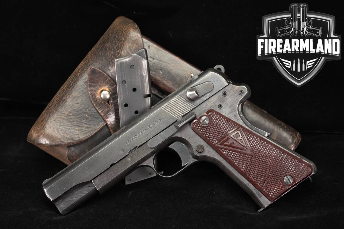 1940s F.B Radom VIS Mod.35 9mm 4.7" Blued P.35(p) +2 MAGS & HOLSTER