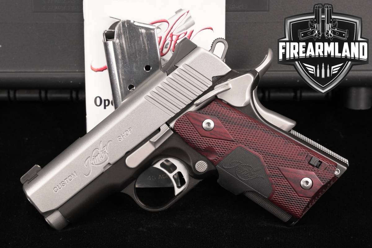 Kimber Ultra CDP II Custom Shop 45ACP 1911 CT LASERGRIPS +2 MAGS, ORIG CASE