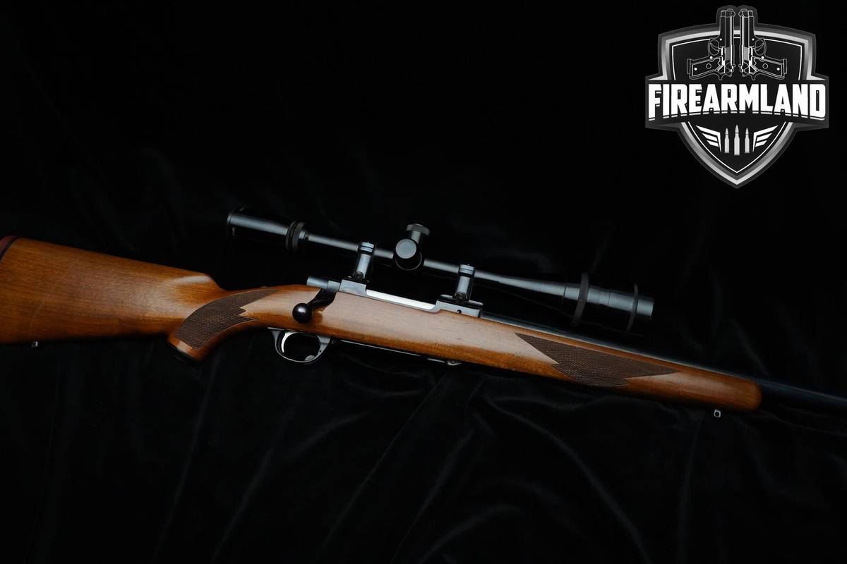 1988 Ruger 77 22-250 Rem 24" Blued Ruger +OPTIC
