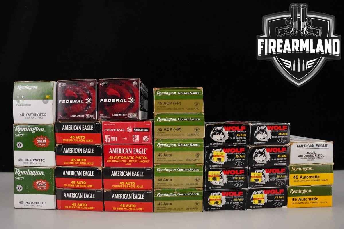 1000 RDS! 45 ACP Ammo 45ACP