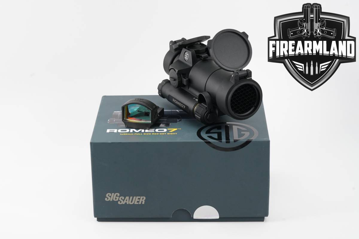 Sig Sauer Romeo7, RomeoZero Pro 1X30mm Combo 3 MOA Red Dot 2 Romeo 7 Zero