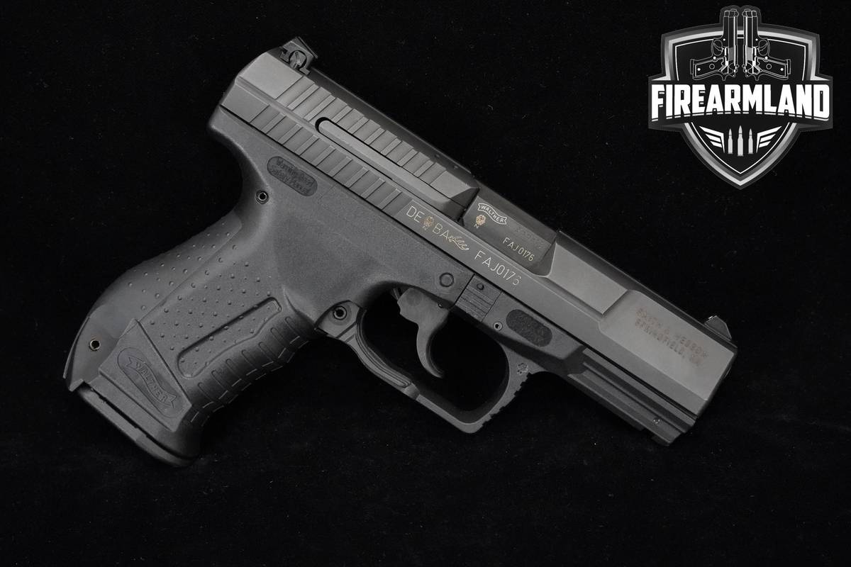 Walther P99 AS 9mm 4" Walther P-99 AS P99-AS +2 MAGS & ORIG CASE