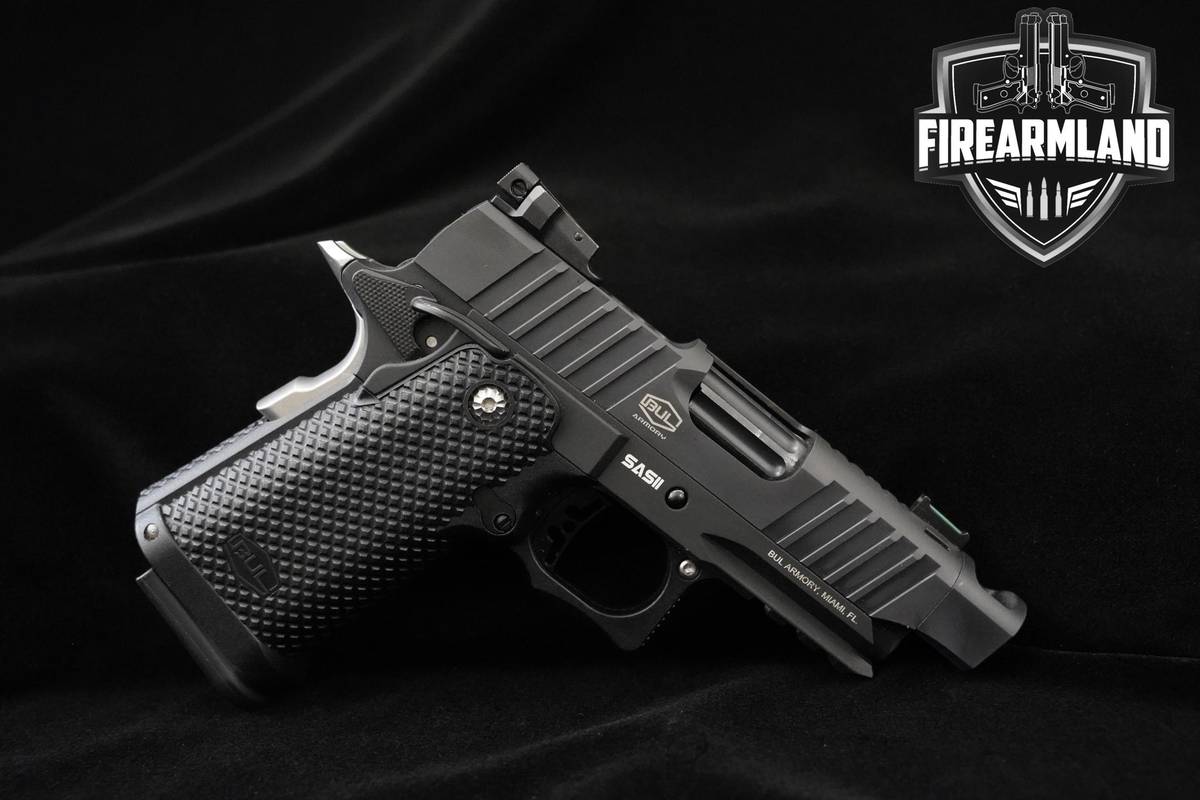 Bul Armory UL Comp 3.25" SAS II 9mm 1911 3.25" UL-Comp 1911 2MAGS