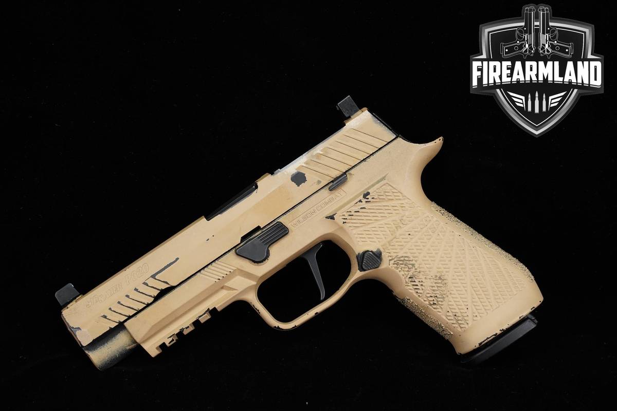 Sig Sauer P320 Full-Size 9mm 4.7" Tan P 320 Personal Defense Pistol +2 MAGS
