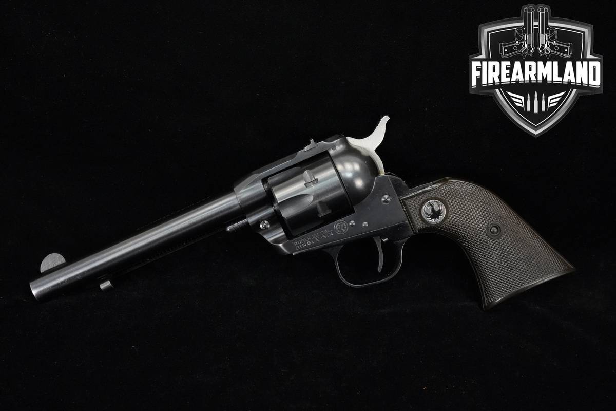VINTAGE 1959 Ruger Single-Six Flat Top 22LR 5.5" Blued Ruger-Single-Six