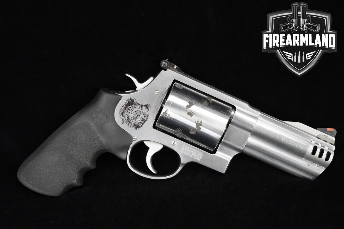 RARE! Smith & Wesson Model 500 Backpacker Grizzly Edition 4" S&W 500-Magnum